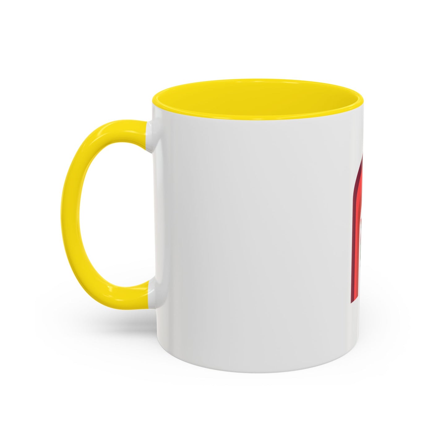 Stylish Accent Coffee Mug - Colorful Design for Creative Souls