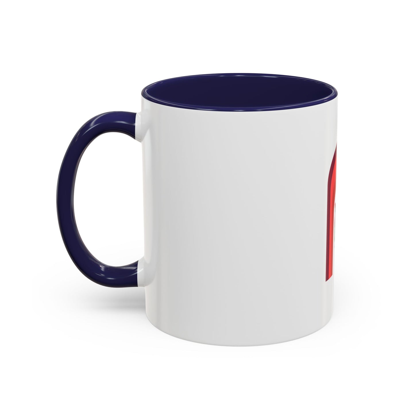 Stylish Accent Coffee Mug - Colorful Design for Creative Souls