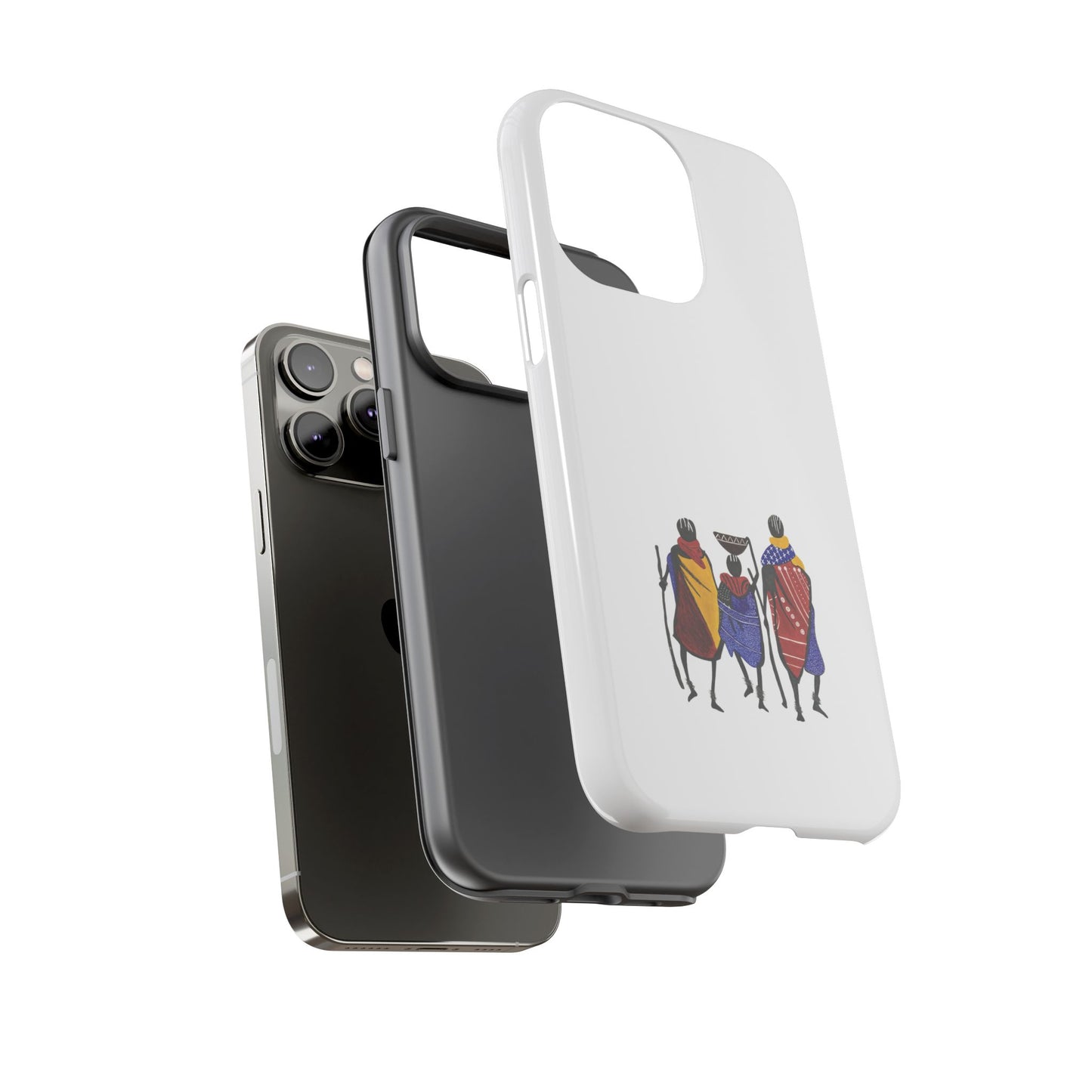 Stylish Phone Case Featuring Cultural Art, Tough Cases for Protection and Style, Gift for Holidays, Trendy Accessory, Unique Phone Cover