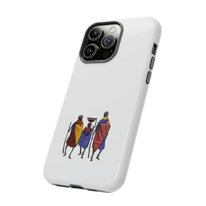 Stylish Phone Case Featuring Cultural Art, Tough Cases for Protection and Style, Gift for Holidays, Trendy Accessory, Unique Phone Cover