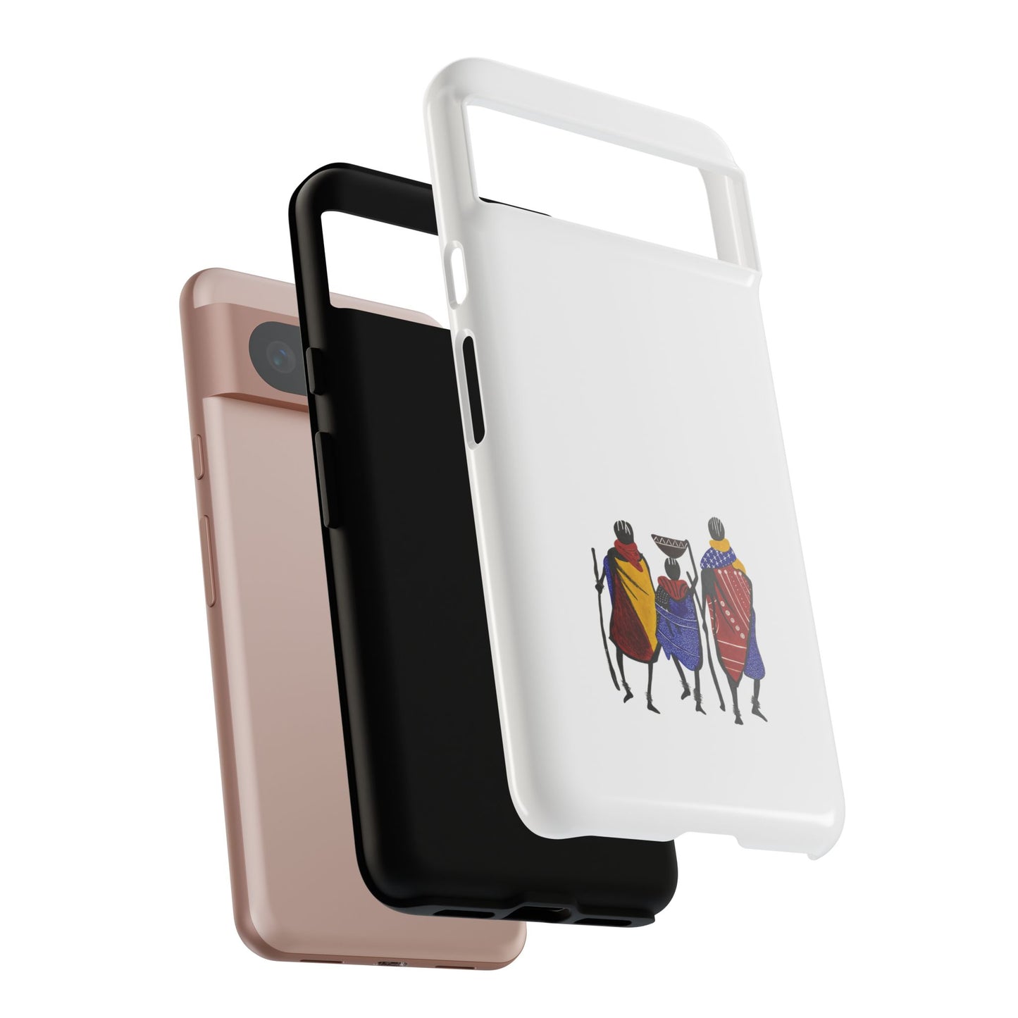Stylish Phone Case Featuring Cultural Art, Tough Cases for Protection and Style, Gift for Holidays, Trendy Accessory, Unique Phone Cover