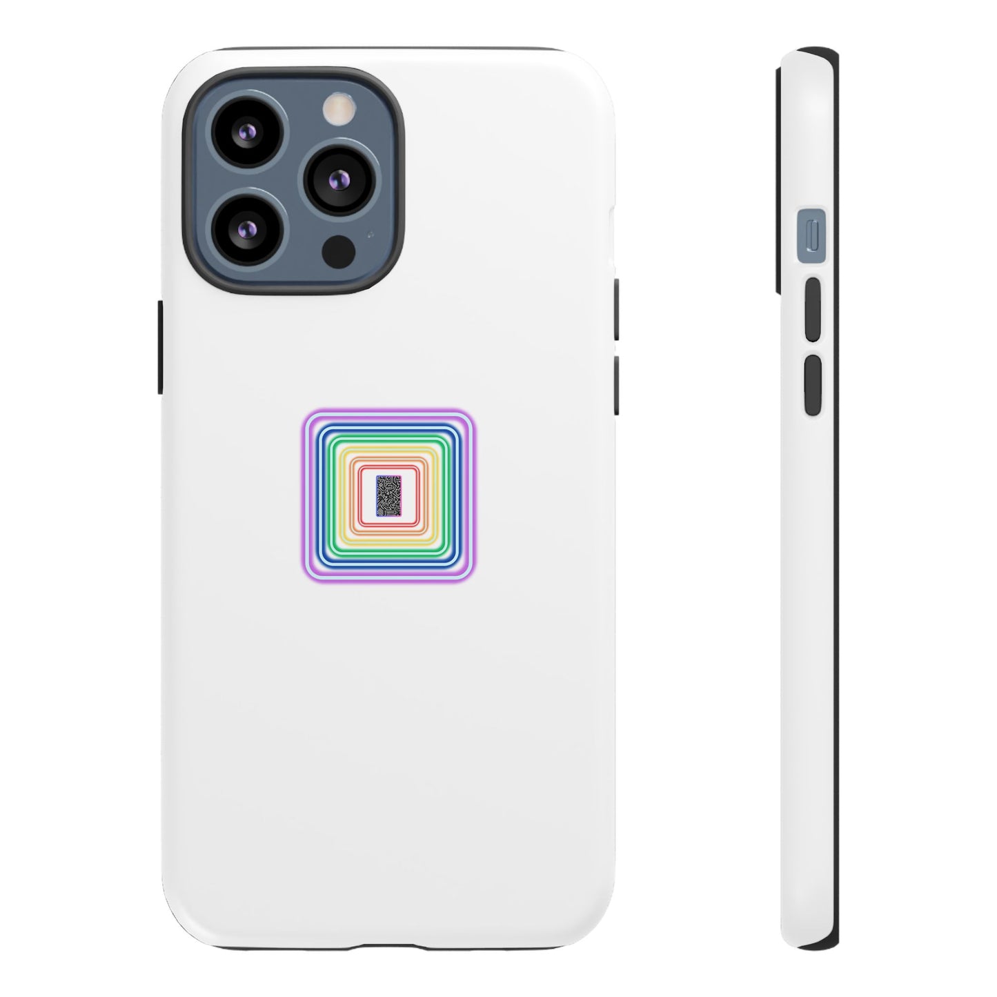 Colorful Geometric Phone Case for Tough Cases, Fun Phone Accessory, Unique Gift, Trendy Tech, Phone Protection