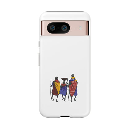Stylish Phone Case Featuring Cultural Art, Tough Cases for Protection and Style, Gift for Holidays, Trendy Accessory, Unique Phone Cover