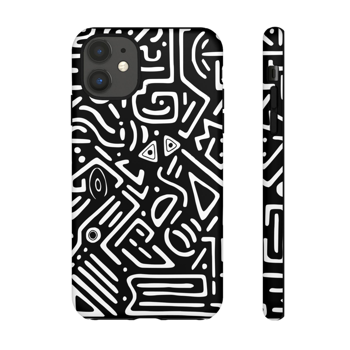 Stylish Phone Case, Abstract Design, Tough Cell Phone Cover, Modern Smartphone Protector, Gift for Tech Lovers, Unique Accessories