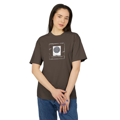 Fabric Of A Thought - Unisex Heavy Faded Tee | Relaxed Casual Style | Perfect for Everyday Wear, Gifting, Festivals, Summer Outings, Lounge Wear
