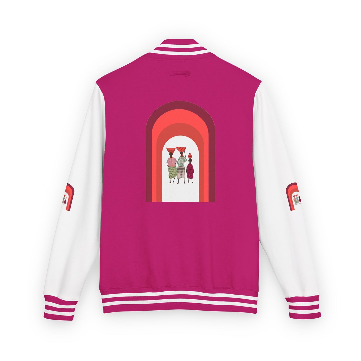 Dinkgwana - Unisex Letterman Jacket with Retro Design, Trendy Outerwear, Perfect for College, Parties, Gift Idea, Sports Events, Casual Wear