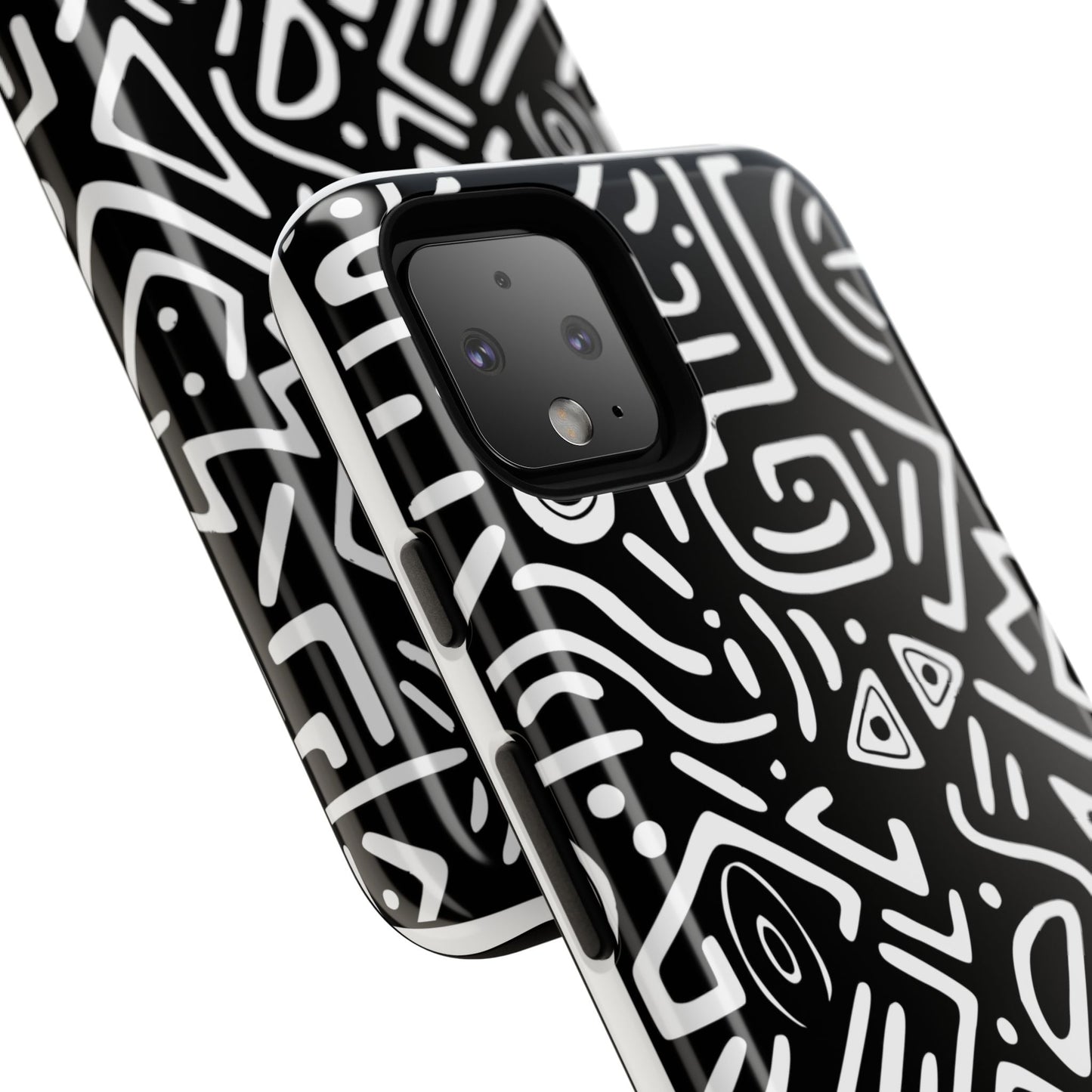 Stylish Phone Case, Abstract Design, Tough Cell Phone Cover, Modern Smartphone Protector, Gift for Tech Lovers, Unique Accessories