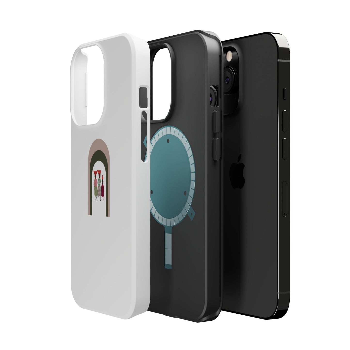 Artistic Magnetic Phone Cases, Unique Gift for Smartphone Lovers, Stylish Protection, Phone Accessories for Birthdays, Special Occasions.
