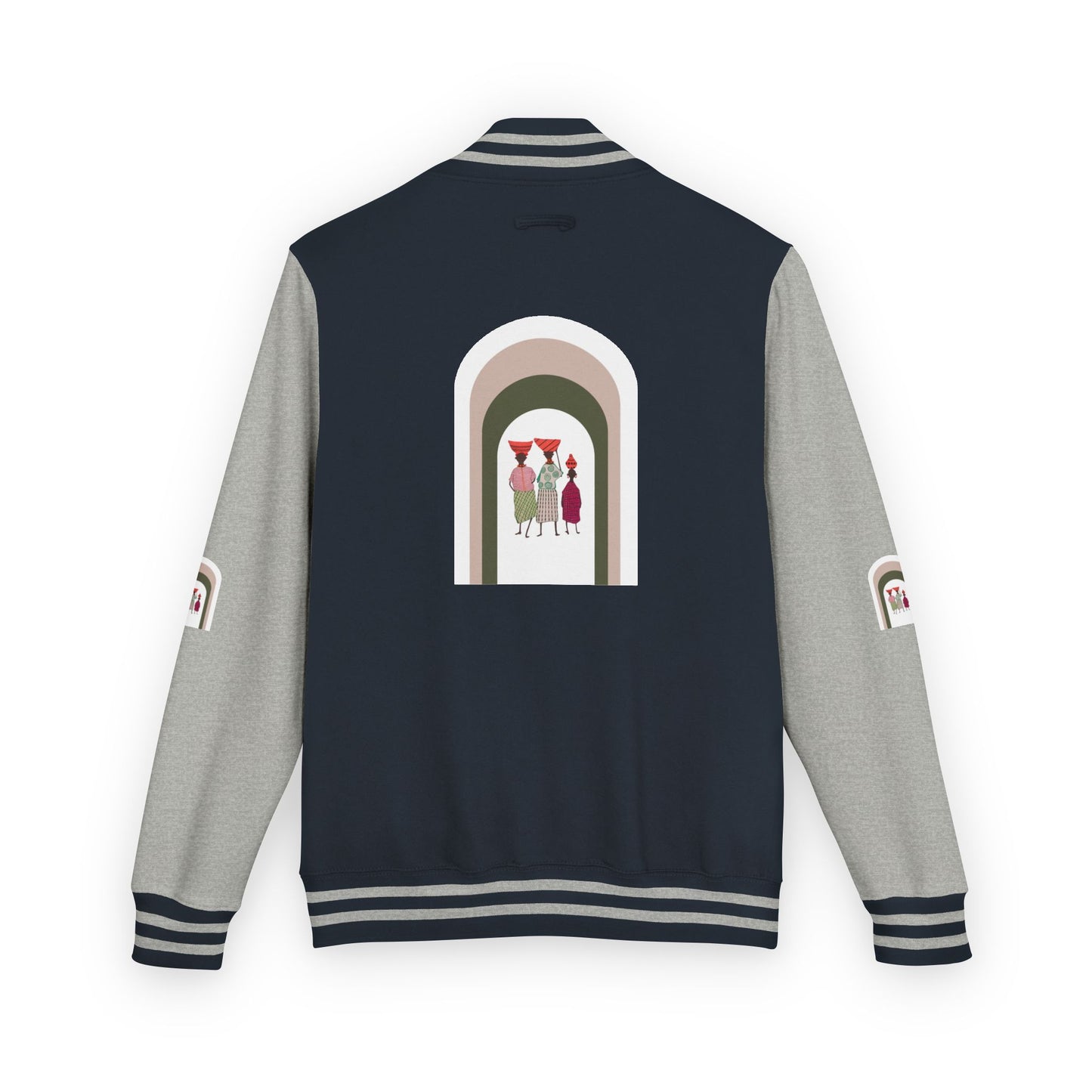 Dinkgwana - Stylish Unisex Letterman Jacket, Vintage Style Outerwear, Casual Everyday Jacket, Gift for Friends, Sports and Weekend Style