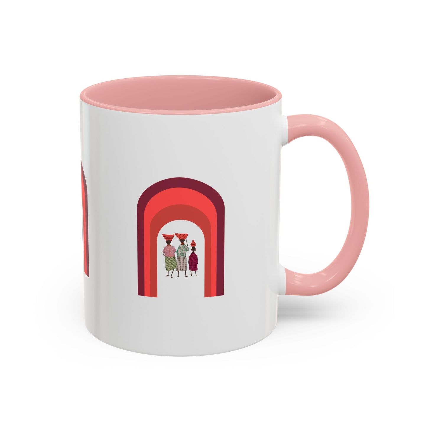 Colorful Tribal Accent Coffee Mug - Unique Art Design for Nightly Relaxation