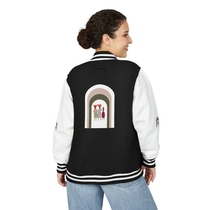 Dinkgwana - Stylish Unisex Letterman Jacket, Vintage Style Outerwear, Casual Everyday Jacket, Gift for Friends, Sports and Weekend Style
