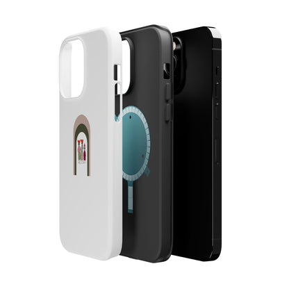 Artistic Magnetic Phone Cases, Unique Gift for Smartphone Lovers, Stylish Protection, Phone Accessories for Birthdays, Special Occasions.