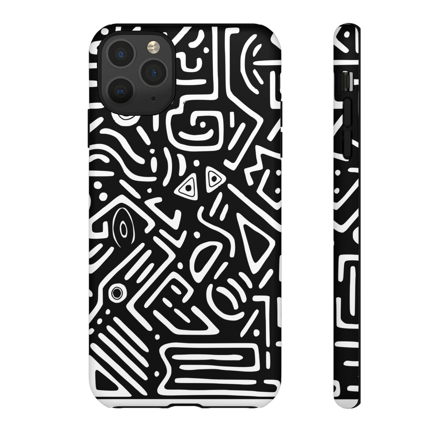 Stylish Phone Case, Abstract Design, Tough Cell Phone Cover, Modern Smartphone Protector, Gift for Tech Lovers, Unique Accessories
