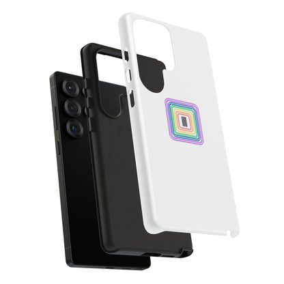 Colorful Geometric Phone Case for Tough Cases, Fun Phone Accessory, Unique Gift, Trendy Tech, Phone Protection