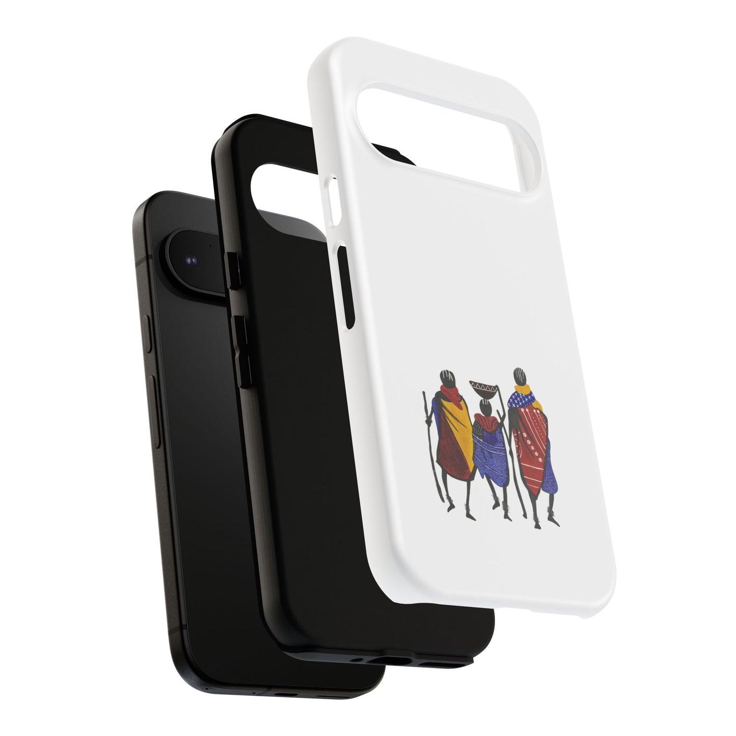 Stylish Phone Case Featuring Cultural Art, Tough Cases for Protection and Style, Gift for Holidays, Trendy Accessory, Unique Phone Cover