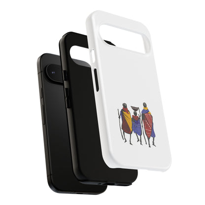 Stylish Phone Case Featuring Cultural Art, Tough Cases for Protection and Style, Gift for Holidays, Trendy Accessory, Unique Phone Cover