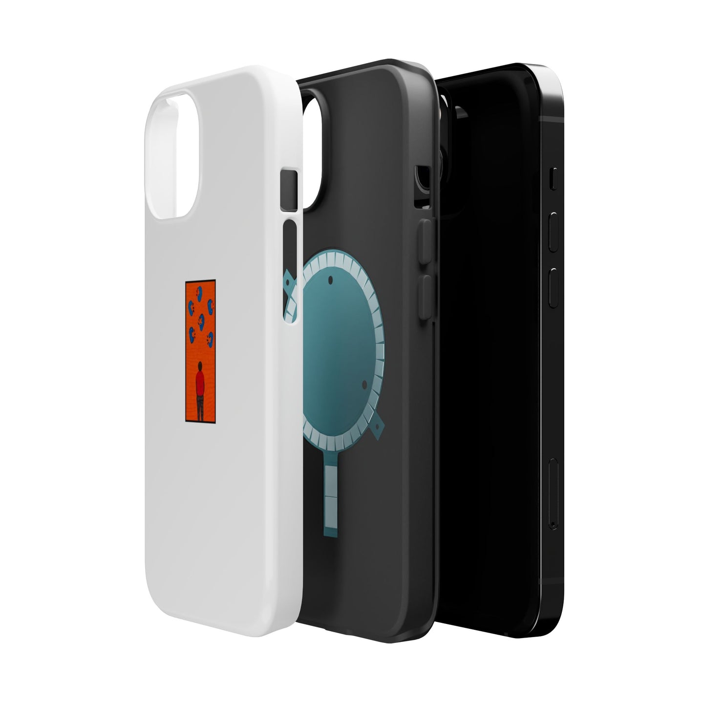 Magnetic Phone Cases, Unique Design Cases for Teens, Gifts for Phone Lovers, Cute Phone Accessories, Trendy Mobile Cases