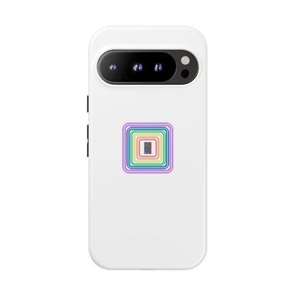 Colorful Geometric Phone Case for Tough Cases, Fun Phone Accessory, Unique Gift, Trendy Tech, Phone Protection