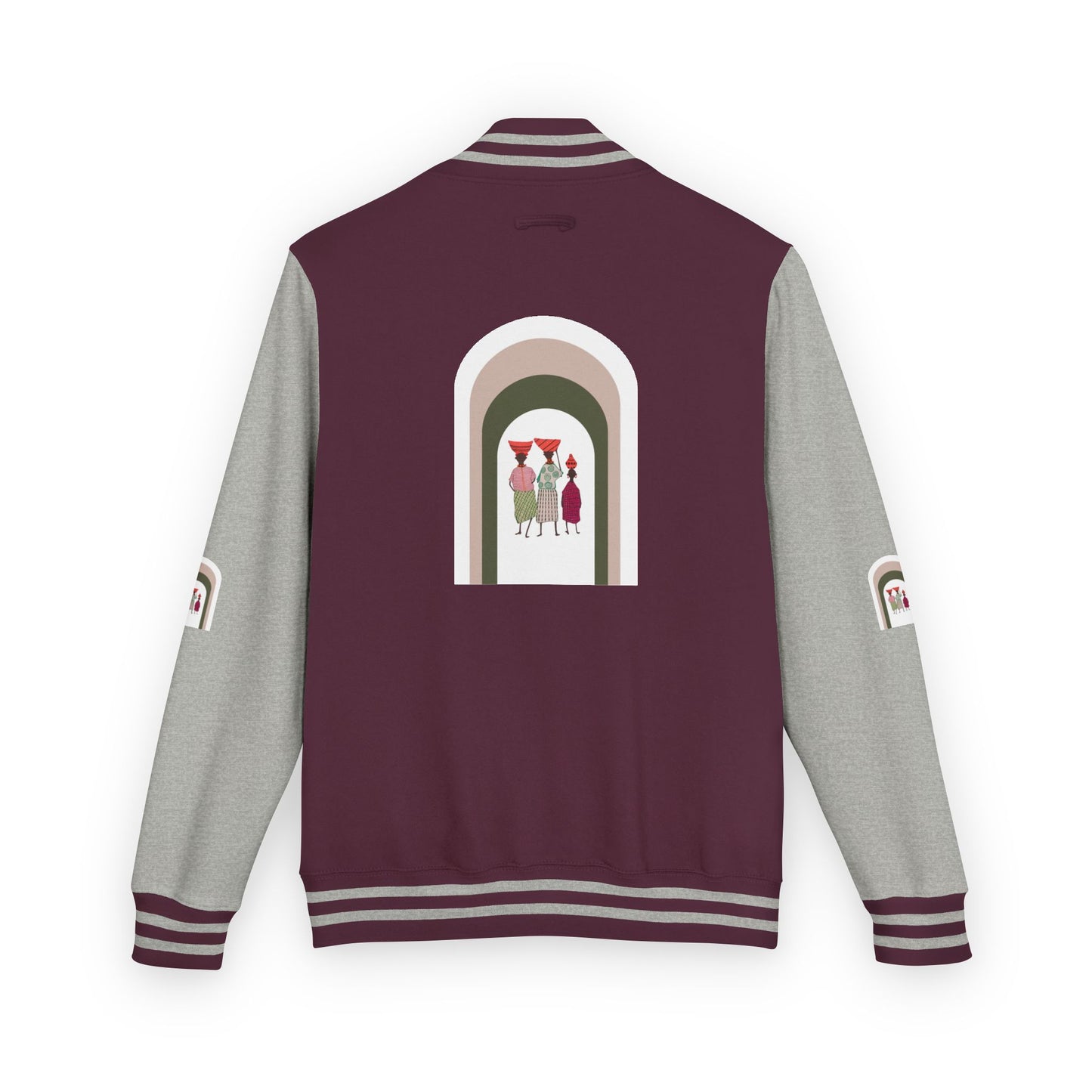 Dinkgwana - Stylish Unisex Letterman Jacket, Vintage Style Outerwear, Casual Everyday Jacket, Gift for Friends, Sports and Weekend Style