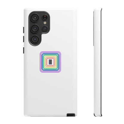 Colorful Geometric Phone Case for Tough Cases, Fun Phone Accessory, Unique Gift, Trendy Tech, Phone Protection