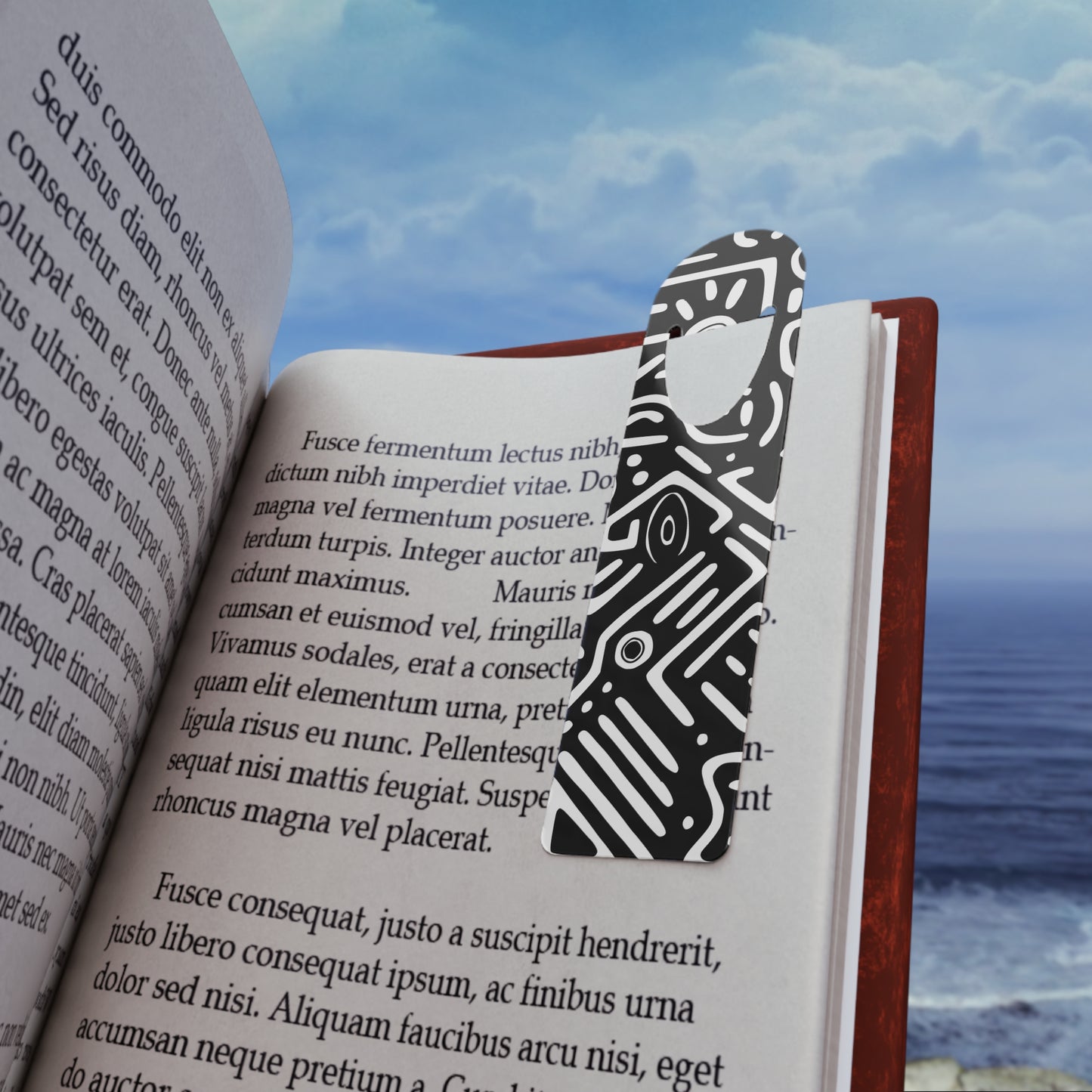 Minimalist Metal Bookmark - Modern Reading Accessory, Gift for Book Lovers, Unique Page Keeper, Literature Lover Gift, Occasions: [...]