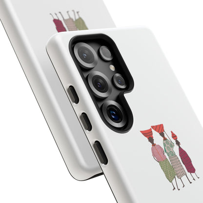 Artistic Phone Cases with Cultural Designs, Unique Smartphone Accessories, Gift for Her, Women's Fashion, Boho Style, Ethnic Prints