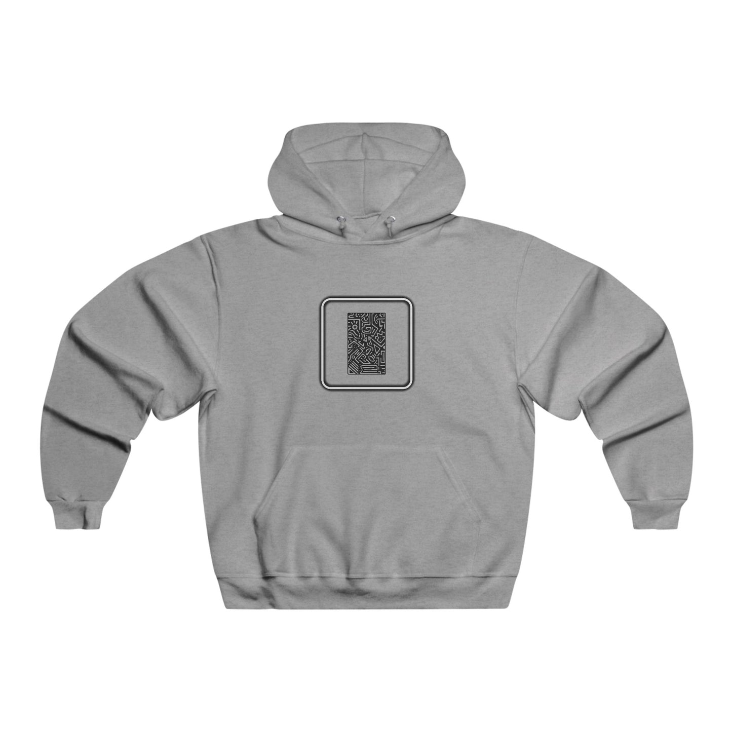 Pulse Hoodie, Comfortable Men's Sweatshirt, Perfect for Casual Wear, Gift for Him, Unique Streetwear Style