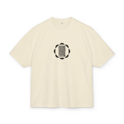 Pulsed - Unisex Heavy Cotton Box Tee - Modern Minimalist Wear, Versatile Streetwear, Gift for Him/Her, Casual Everyday Tee, Oversized Style