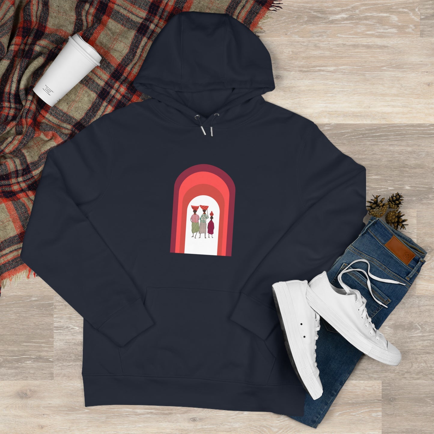Dinkgwana - King Hooded Sweatshirt