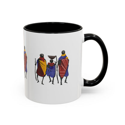 Ngwetsi Accent Coffee Mug - Colorful Design, Perfect for Home or Gifting