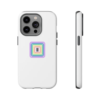 Colorful Geometric Phone Case for Tough Cases, Fun Phone Accessory, Unique Gift, Trendy Tech, Phone Protection