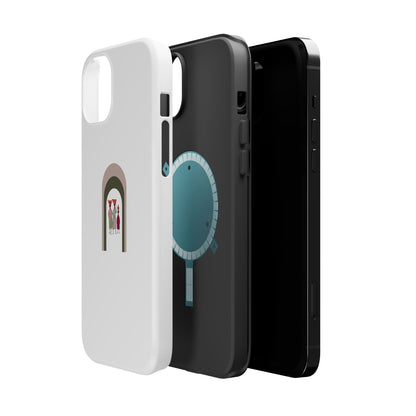 Artistic Magnetic Phone Cases, Unique Gift for Smartphone Lovers, Stylish Protection, Phone Accessories for Birthdays, Special Occasions.
