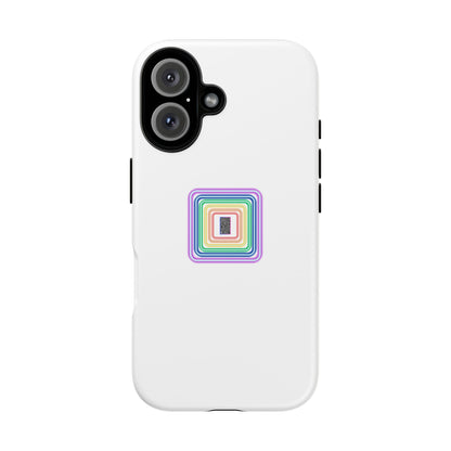 Colorful Geometric Phone Case for Tough Cases, Fun Phone Accessory, Unique Gift, Trendy Tech, Phone Protection