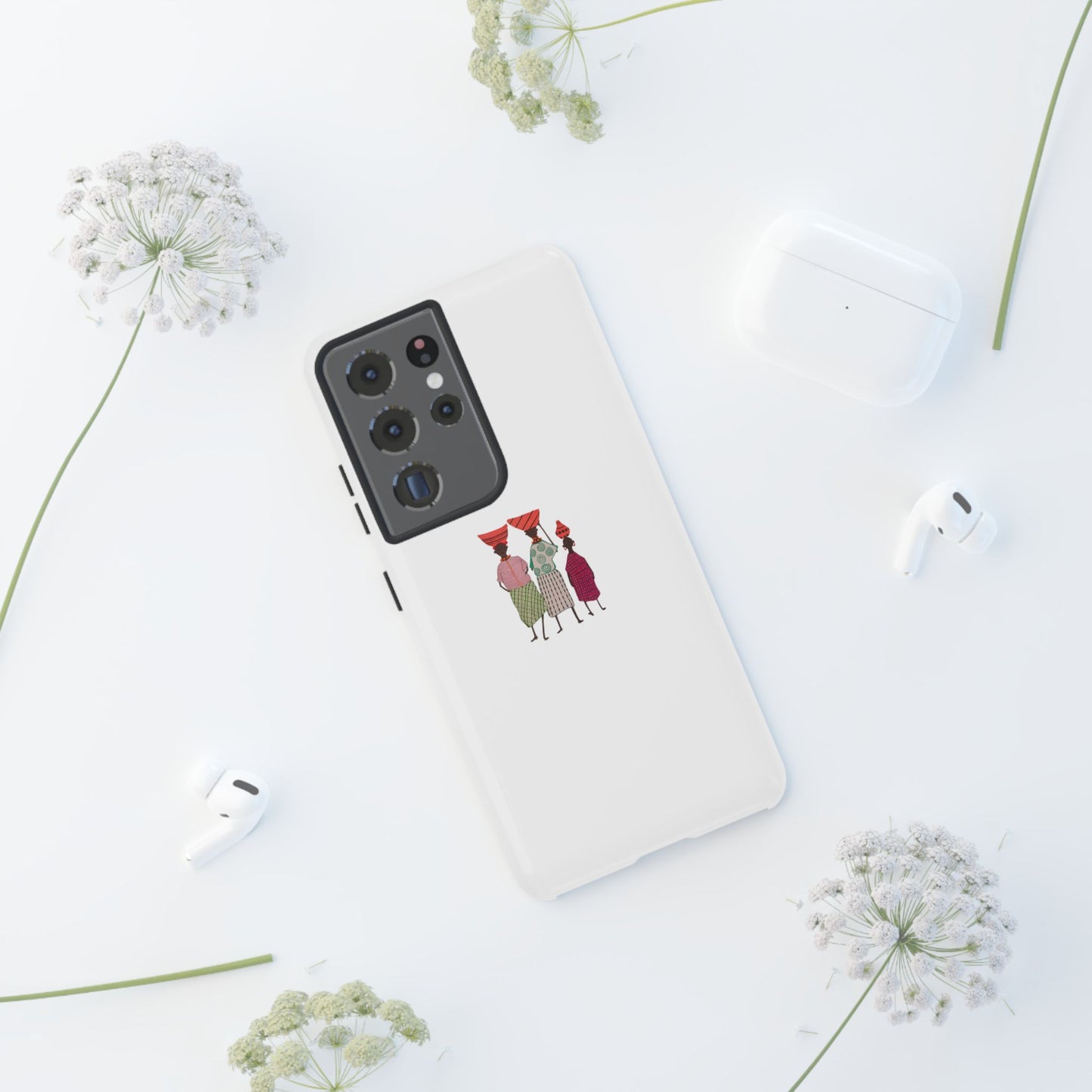 Artistic Phone Cases with Cultural Designs, Unique Smartphone Accessories, Gift for Her, Women's Fashion, Boho Style, Ethnic Prints