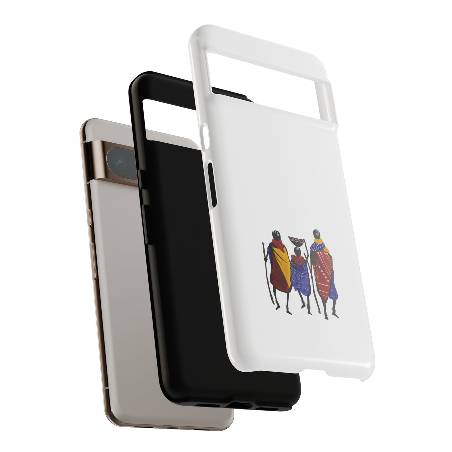 Stylish Phone Case Featuring Cultural Art, Tough Cases for Protection and Style, Gift for Holidays, Trendy Accessory, Unique Phone Cover