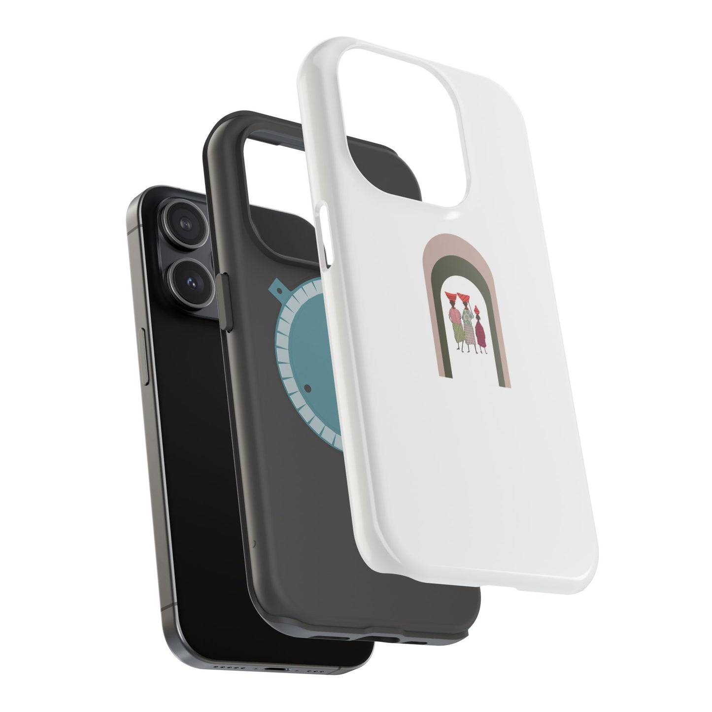 Artistic Magnetic Phone Cases, Unique Gift for Smartphone Lovers, Stylish Protection, Phone Accessories for Birthdays, Special Occasions.
