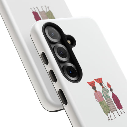 Artistic Phone Cases with Cultural Designs, Unique Smartphone Accessories, Gift for Her, Women's Fashion, Boho Style, Ethnic Prints