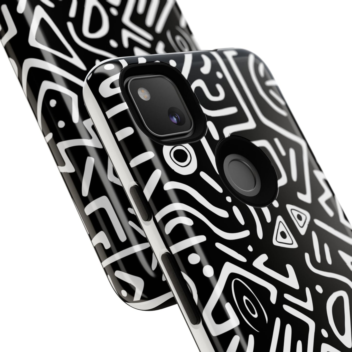 Stylish Phone Case, Abstract Design, Tough Cell Phone Cover, Modern Smartphone Protector, Gift for Tech Lovers, Unique Accessories