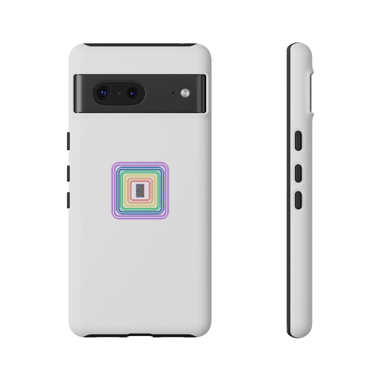 Colorful Geometric Phone Case for Tough Cases, Fun Phone Accessory, Unique Gift, Trendy Tech, Phone Protection
