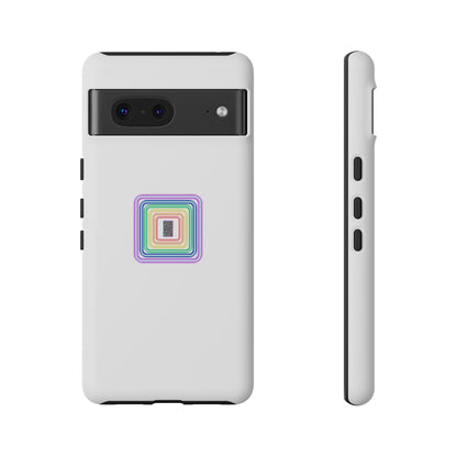 Colorful Geometric Phone Case for Tough Cases, Fun Phone Accessory, Unique Gift, Trendy Tech, Phone Protection