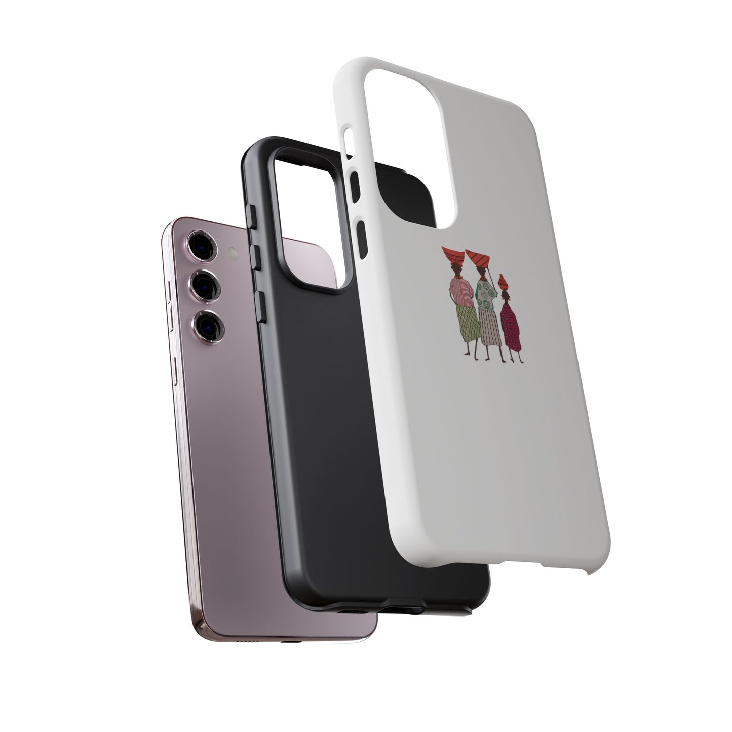 Artistic Phone Cases with Cultural Designs, Unique Smartphone Accessories, Gift for Her, Women's Fashion, Boho Style, Ethnic Prints