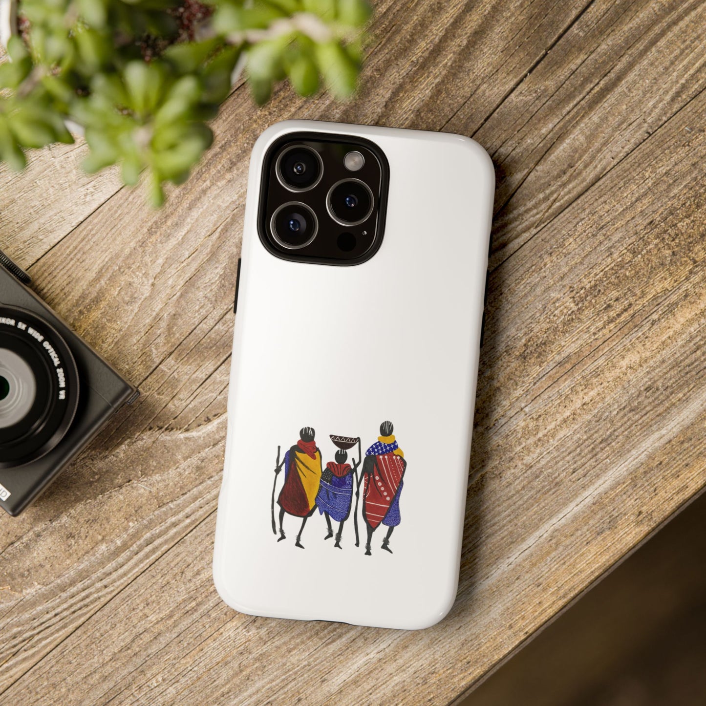Stylish Phone Case Featuring Cultural Art, Tough Cases for Protection and Style, Gift for Holidays, Trendy Accessory, Unique Phone Cover