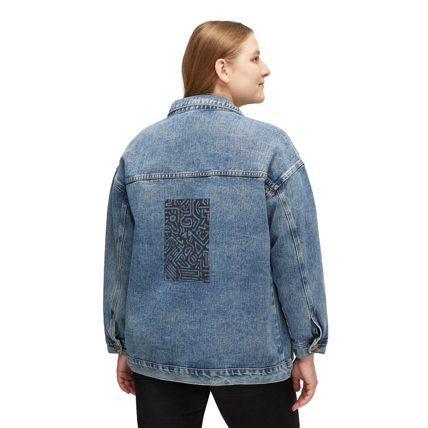 Pulse - Chic Women's Denim Jacket, Stylish Layering Piece, Casual Outfit Essential, Fashionable Gift for Her, Trendy Spring Outerwear