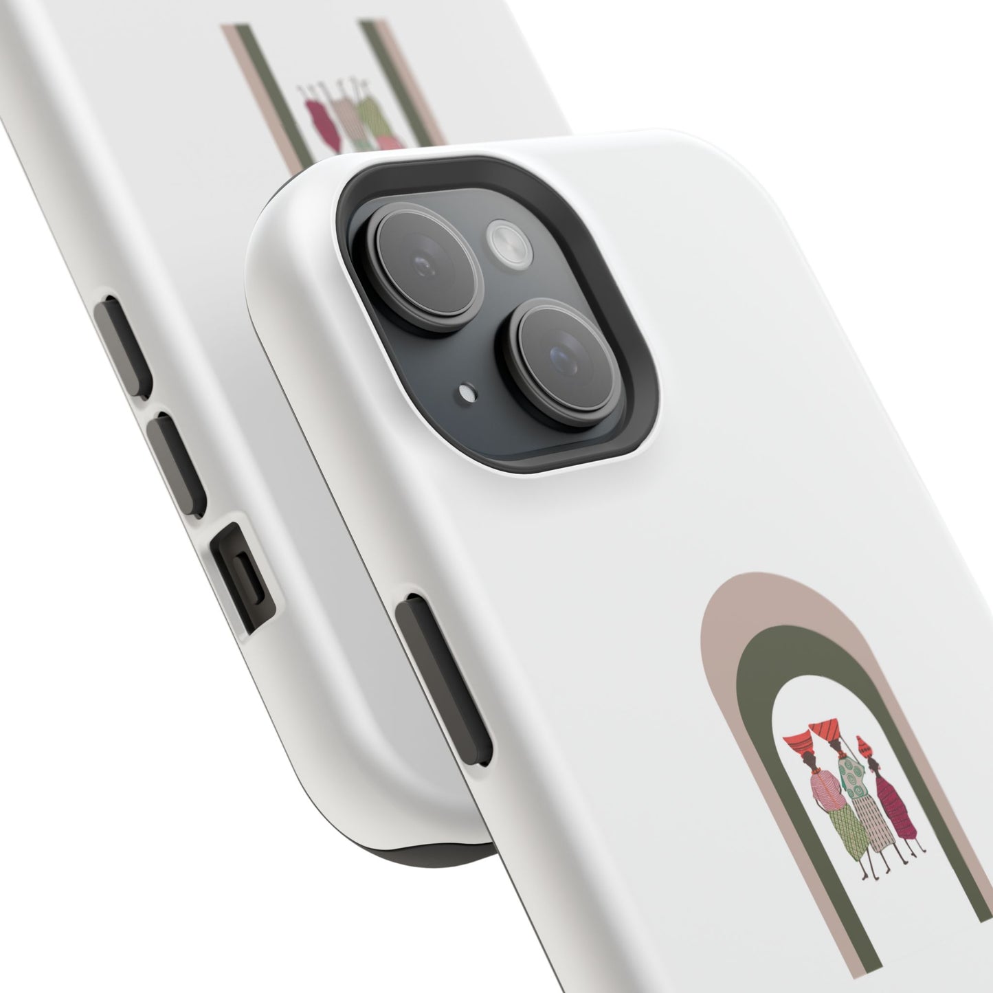 Artistic Magnetic Phone Cases, Unique Gift for Smartphone Lovers, Stylish Protection, Phone Accessories for Birthdays, Special Occasions.