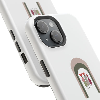 Artistic Magnetic Phone Cases, Unique Gift for Smartphone Lovers, Stylish Protection, Phone Accessories for Birthdays, Special Occasions.