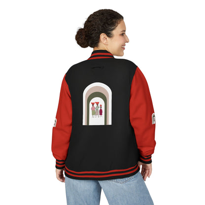 Dinkgwana - Stylish Unisex Letterman Jacket, Vintage Style Outerwear, Casual Everyday Jacket, Gift for Friends, Sports and Weekend Style