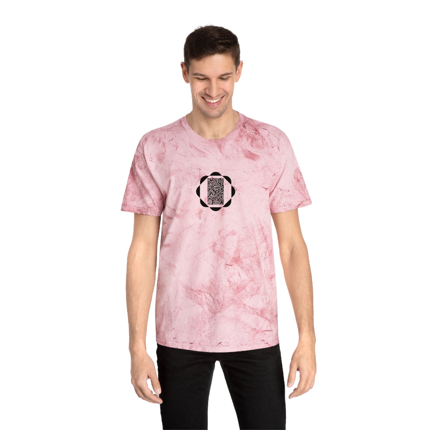 Pulse - Color Blast Unisex T-Shirt, Vibrant Tie-Dye Tee, Bohemian Style Shirt, Unique Graphic Top, Perfect Gift for Art Lovers