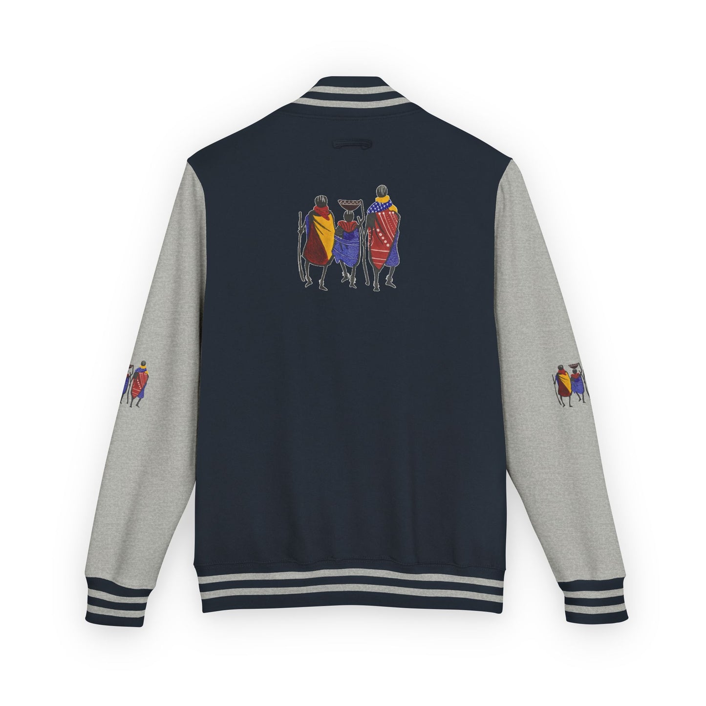 Ngwetsi - Unisex Letterman Jacket with Colorful Parrots Design, Trendy Outerwear, Casual Style, Gift for Animal Lovers, Comfortable and [...]