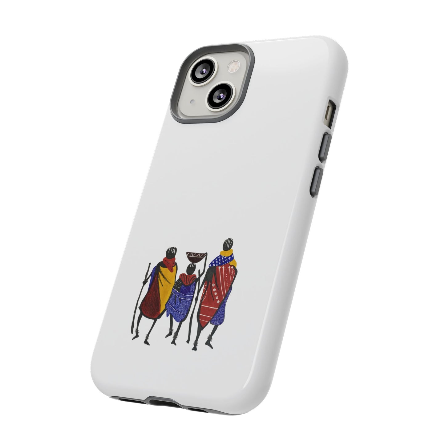 Stylish Phone Case Featuring Cultural Art, Tough Cases for Protection and Style, Gift for Holidays, Trendy Accessory, Unique Phone Cover