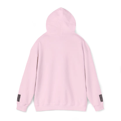 Pulse Hoodie — Minimal Black & White Tech Graphic